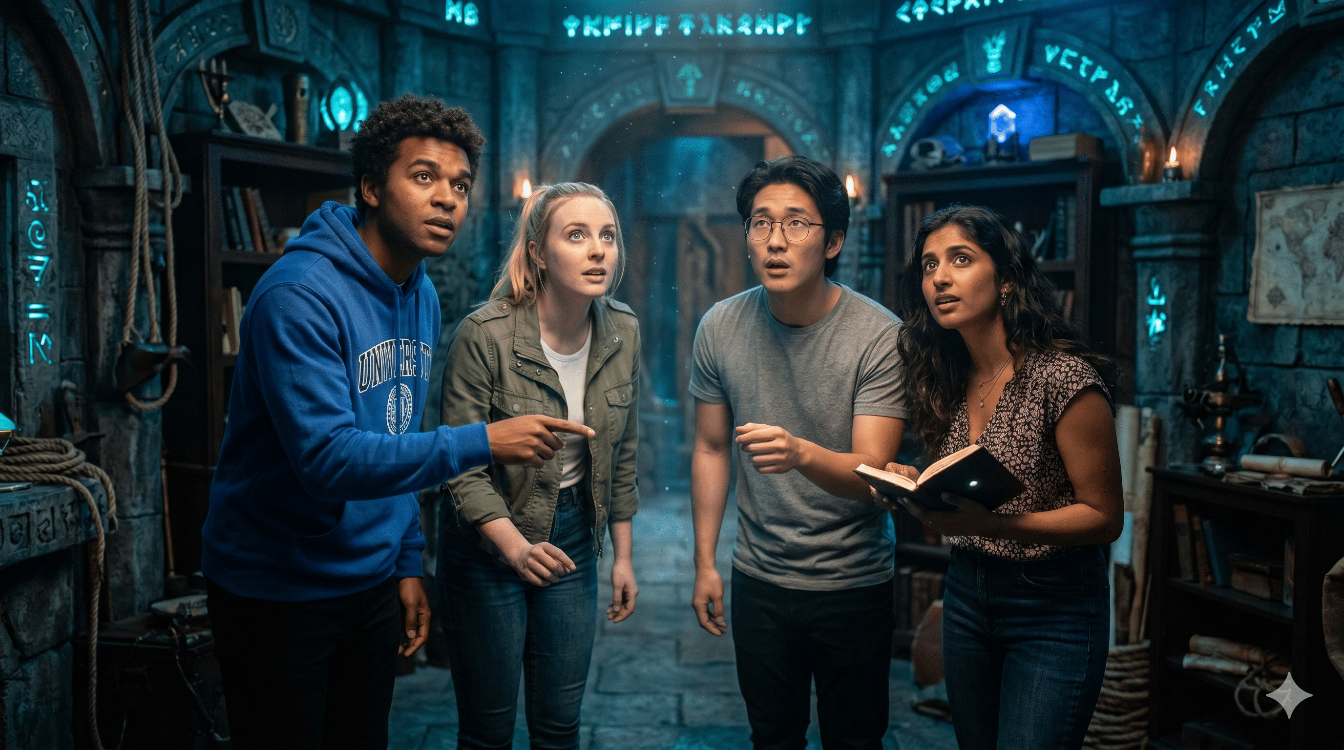 Escape game en été pour les étudiants